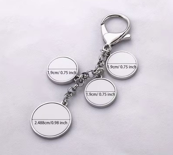 Family Photo Keychain