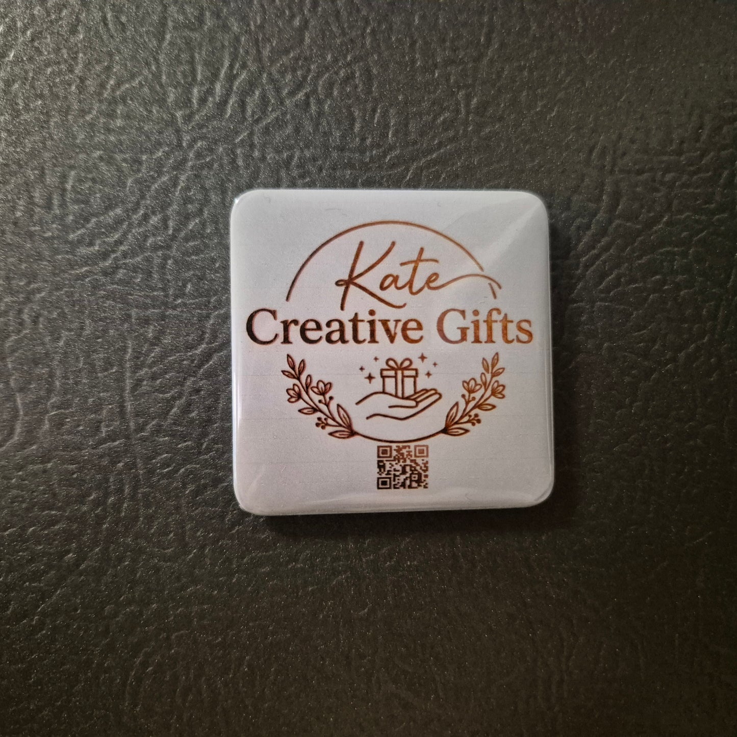 Business Branding Button Magnet