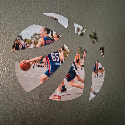 Custom Basketball Photo Puzzle Magnet