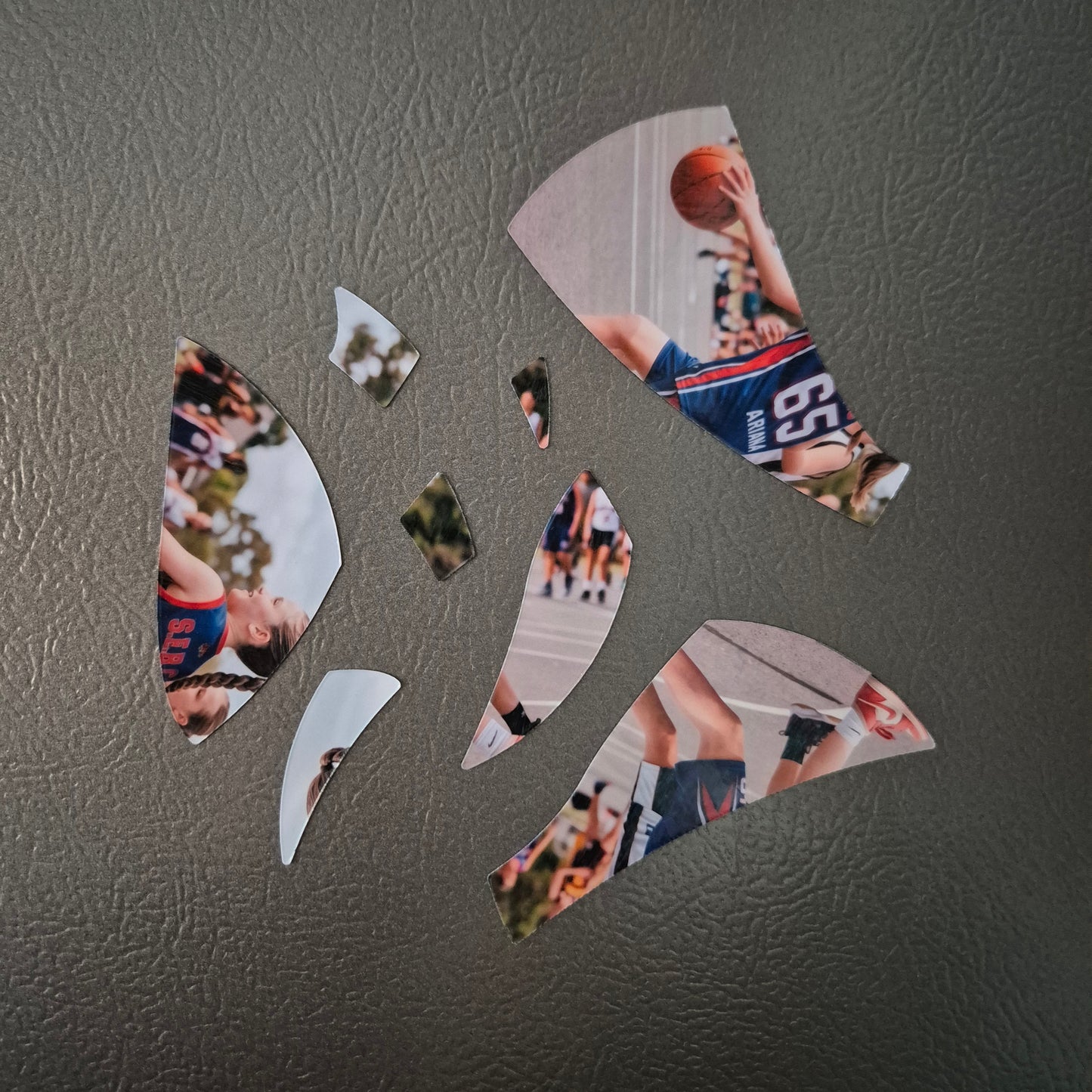 Custom Basketball Photo Puzzle Magnet