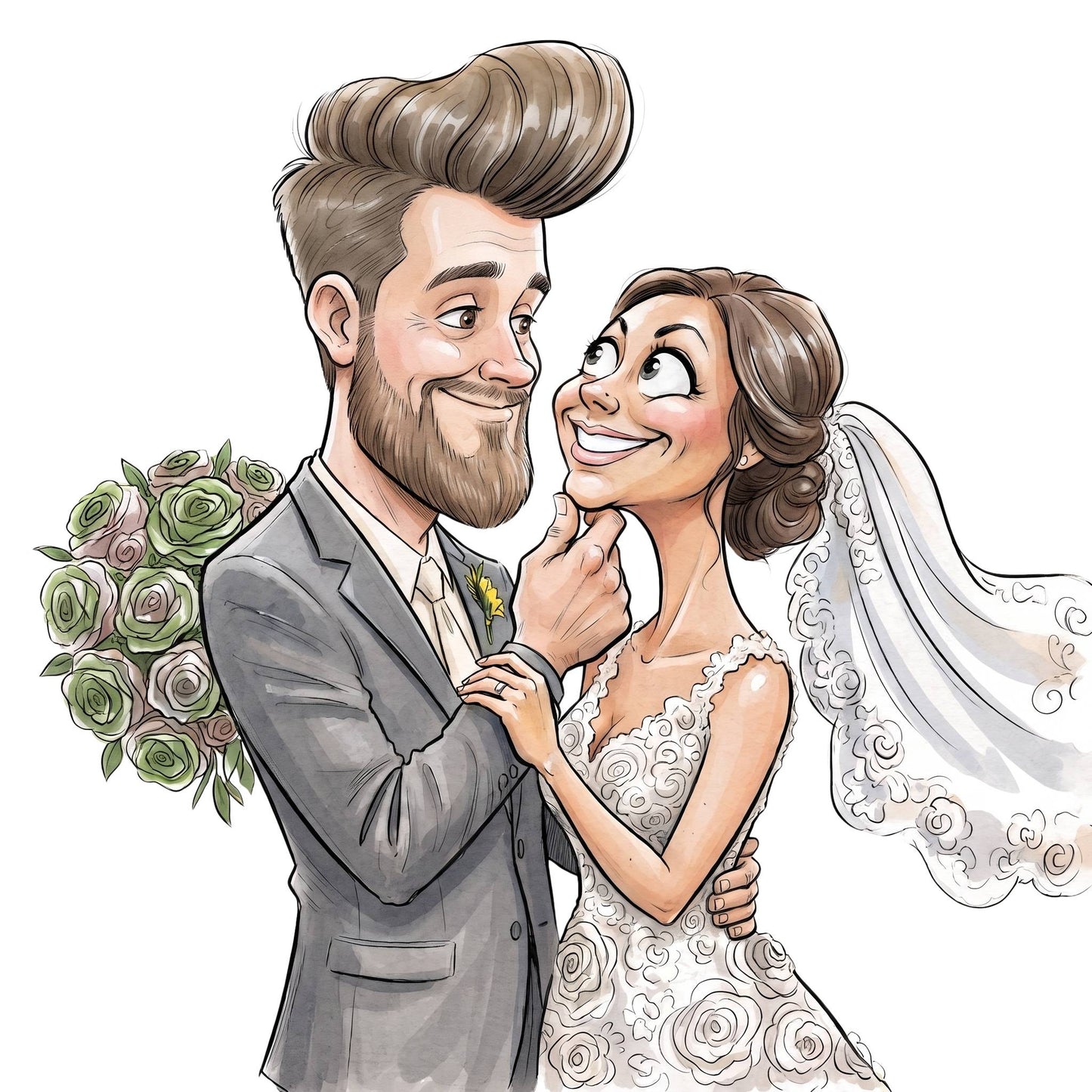 Personalized caricature from your photo