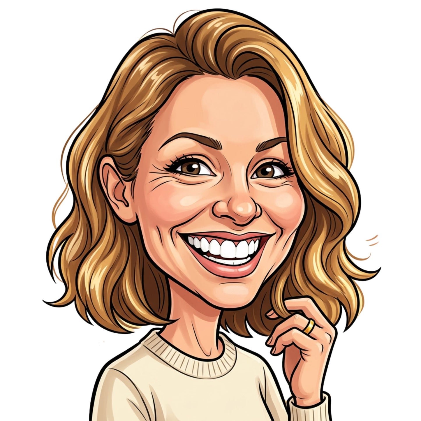 Personalized caricature from your photo