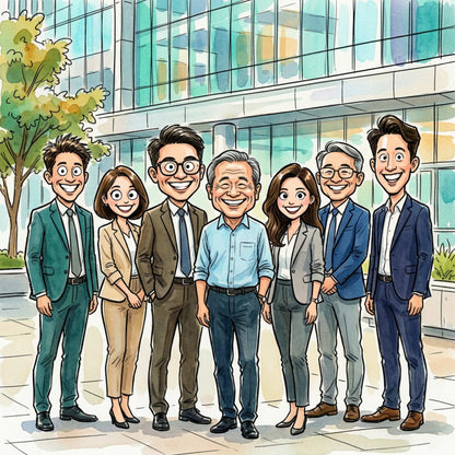 Personalized caricature from your photo