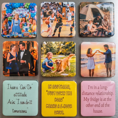 Photo/Joke Button Magnet
