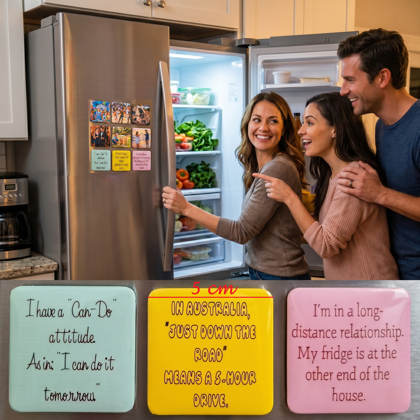 Photo/Joke Button Magnet