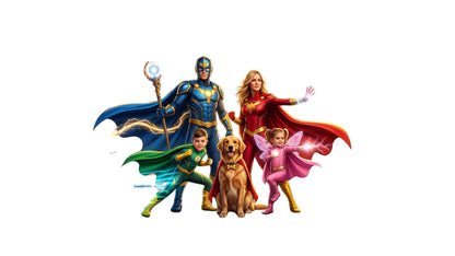 Custom superhero portrait from your photo